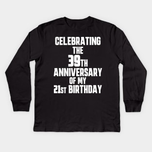 60th birthday Kids Long Sleeve T-Shirt